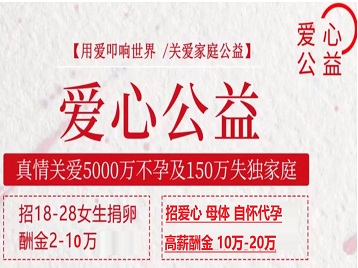 高邑捐卵助孕生子 爱心志愿者招募